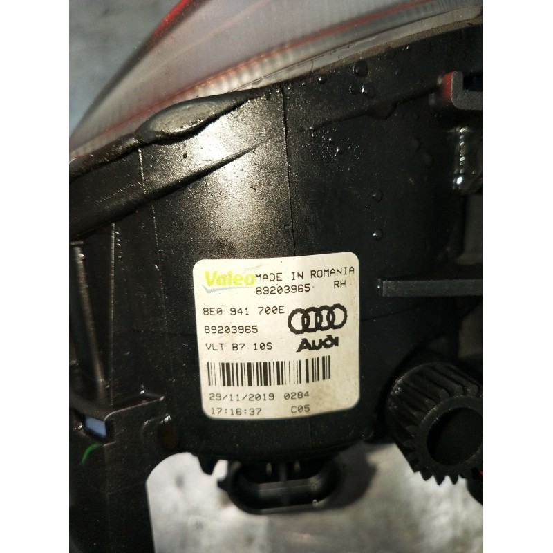 Recambio de faro antiniebla derecho para audi a4 b7 (8ec) 2.0 tdi 16v referencia OEM IAM 89203965 8E0941700E 2005
