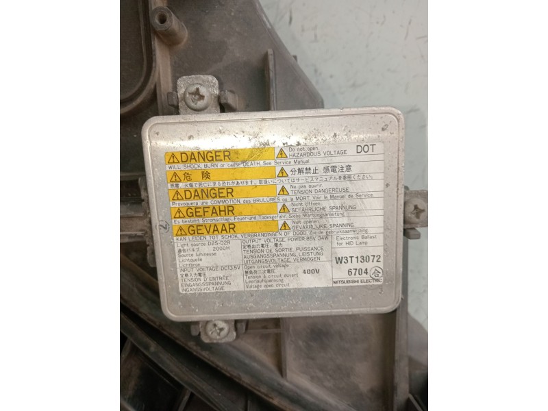 Recambio de faro izquierdo para honda fr-v (be) 2.2 i ctdi (be5) referencia OEM IAM W3T13072  