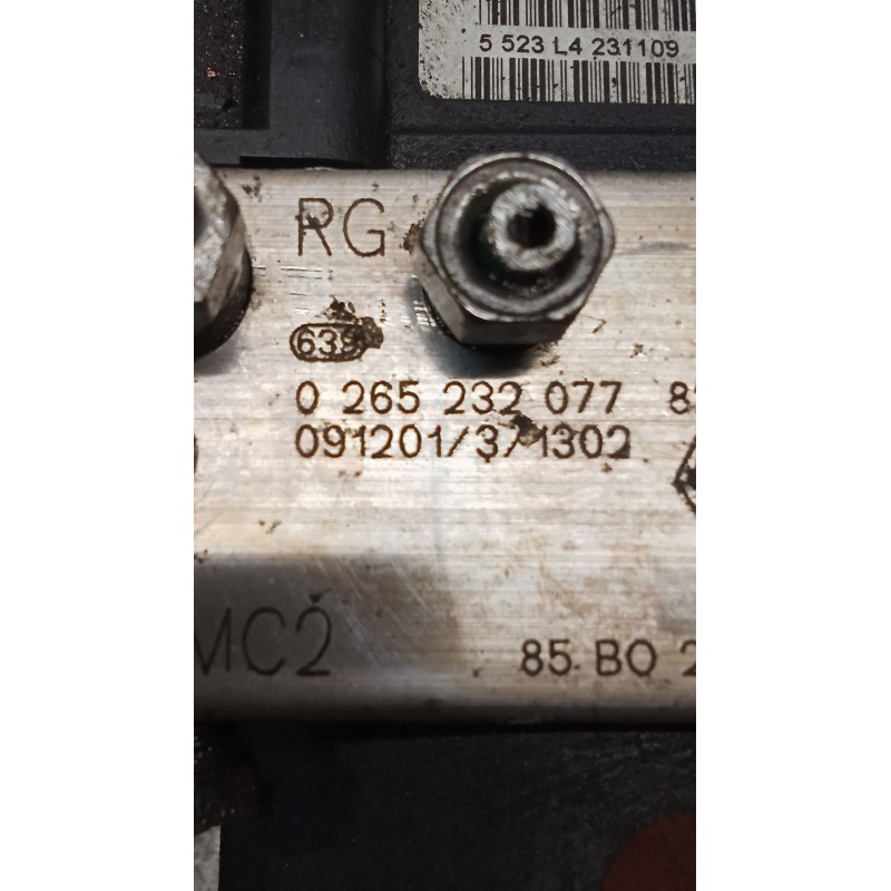 Recambio de abs para renault clio iii (br0/1, cr0/1) 1.2 16v (br02, br0j, br11, cr02, cr0j, cr11) referencia OEM IAM 026580055 0