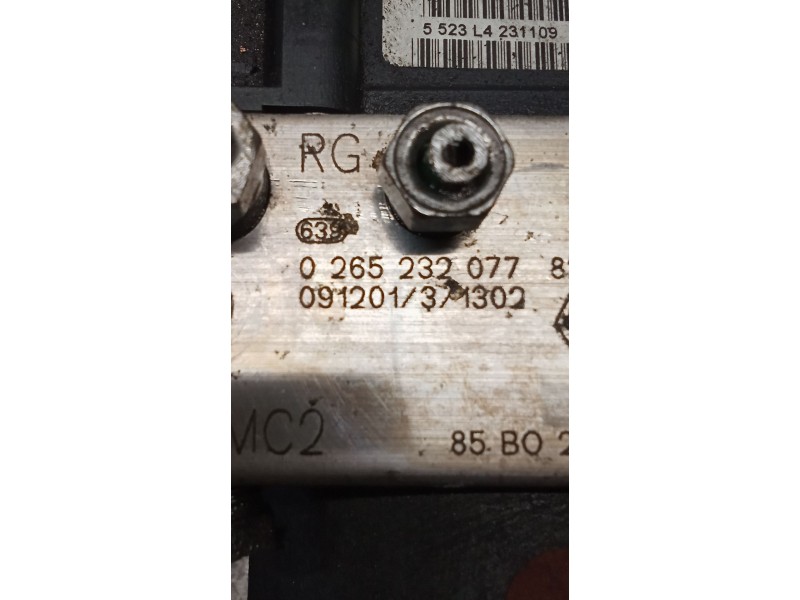 Recambio de abs para renault clio iii (br0/1, cr0/1) 1.2 16v (br02, br0j, br11, cr02, cr0j, cr11) referencia OEM IAM 026580055 0
