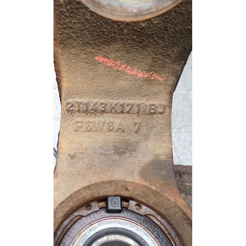 Recambio de mangueta delantera izquierda para ford tourneo connect 1.8 tdci /tddi /di referencia OEM IAM 2T143K171BJ  08