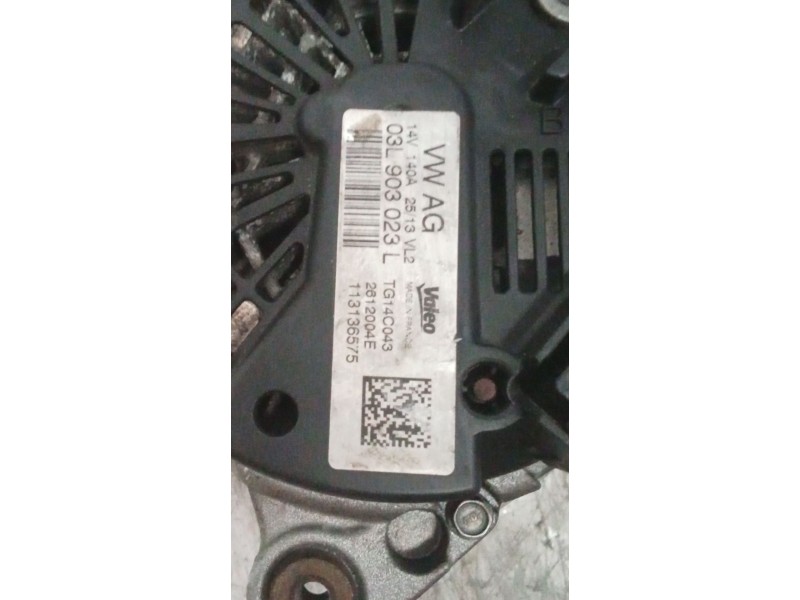 Recambio de alternador para volkswagen golf alltrack vii variant (ba5, bv5) 2.0 tdi 4motion referencia OEM IAM 03L903023L  