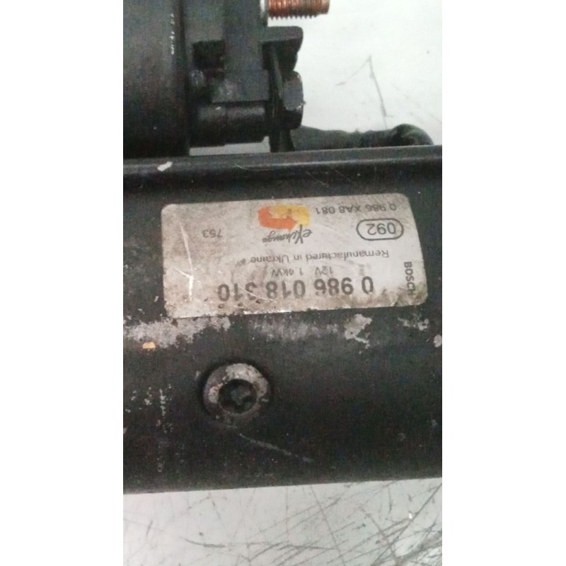 Recambio de motor arranque para citroën xantia (x1_, x2_) 2.0 hdi 109 referencia OEM IAM 0986018310  