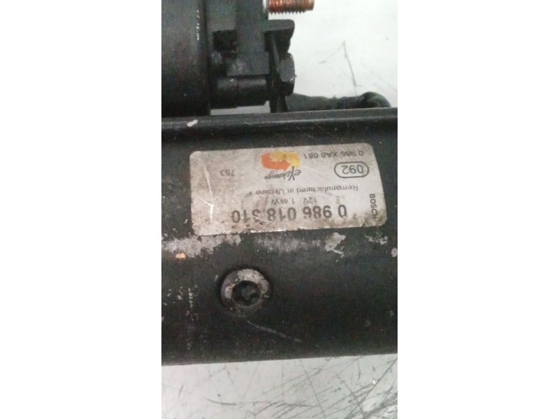 Recambio de motor arranque para citroën xantia (x1_, x2_) 2.0 hdi 109 referencia OEM IAM 0986018310  