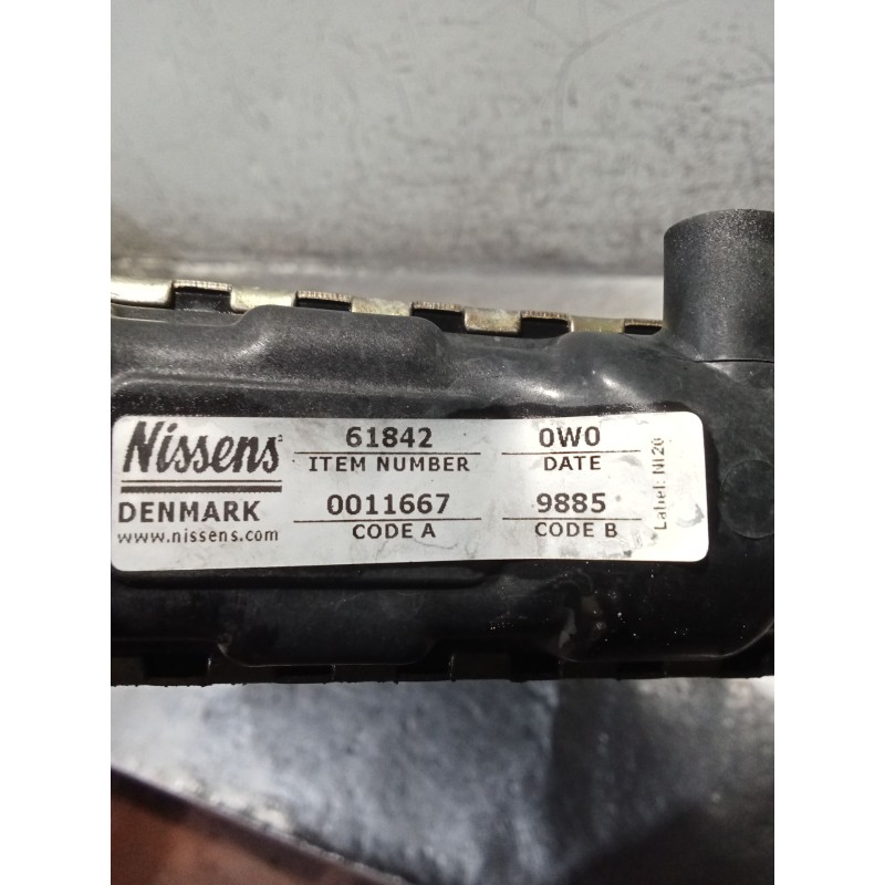 Recambio de radiador agua para lancia dedra (835_) 1.6 i.e. (835aa) referencia OEM IAM 0011667 9885 94
