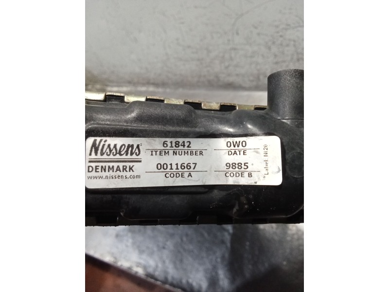 Recambio de radiador agua para lancia dedra (835_) 1.6 i.e. (835aa) referencia OEM IAM 0011667 9885 94
