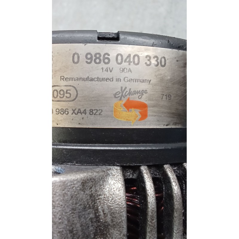 Recambio de alternador para volkswagen lt 28-46 ii caja/chasis (2dc, 2df, 2dg, 2dl, 2dm) 2.5 tdi referencia OEM IAM 0986040330  
