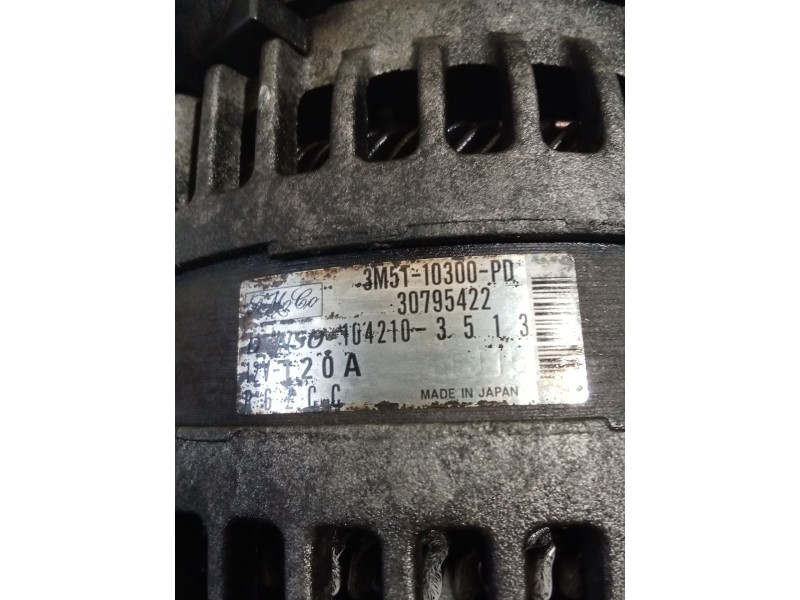 Recambio de alternador para ford focus ii (da_, hcp, dp) 1.6 tdci referencia OEM IAM 3M5T10300PD 30795422 08