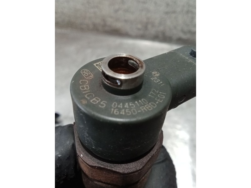 Recambio de inyector para honda accord vii tourer (cm, cn) 2.2 i-ctdi (cn2) referencia OEM IAM 0445110172 16450RBDE01 BOSCH