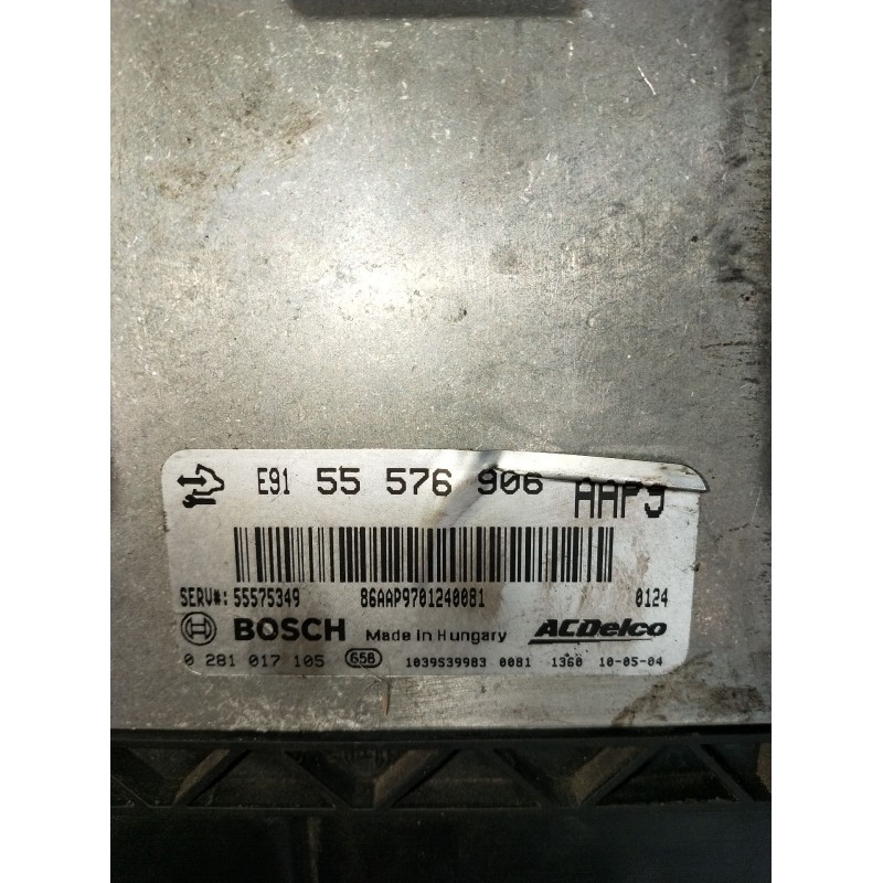 Recambio de centralita motor uce para opel insignia a sports tourer (g09) 2.0 cdti (35) referencia OEM IAM 0281017105 55576906 1