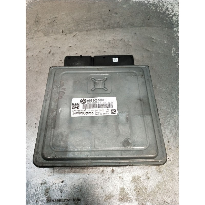Recambio de centralita motor uce para volkswagen golf v (1k1) 2.0 tdi referencia OEM IAM 03G906018CT 5WP45534AE 2003