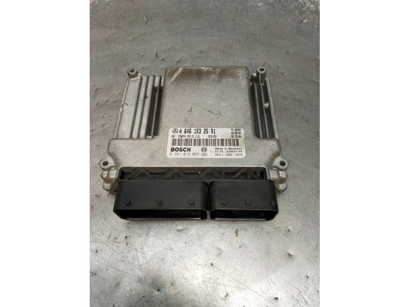 Recambio de centralita motor uce para mercedes-benz vito / mixto furgoneta (w639) 111 cdi (639.601, 639.603, 639.605) referencia