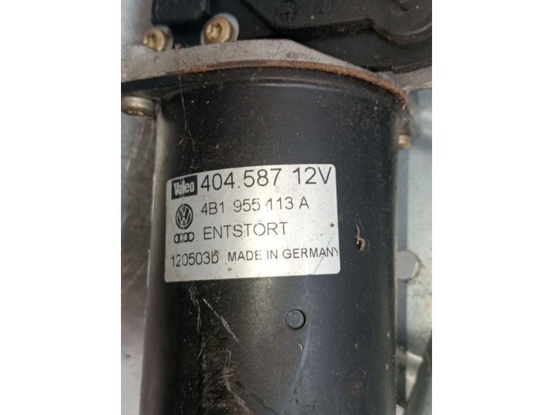 Recambio de motor limpia delantero para audi a6 c5 (4b2, 4b4) 2.5 tdi referencia OEM IAM 4B1955413A 404587 2001