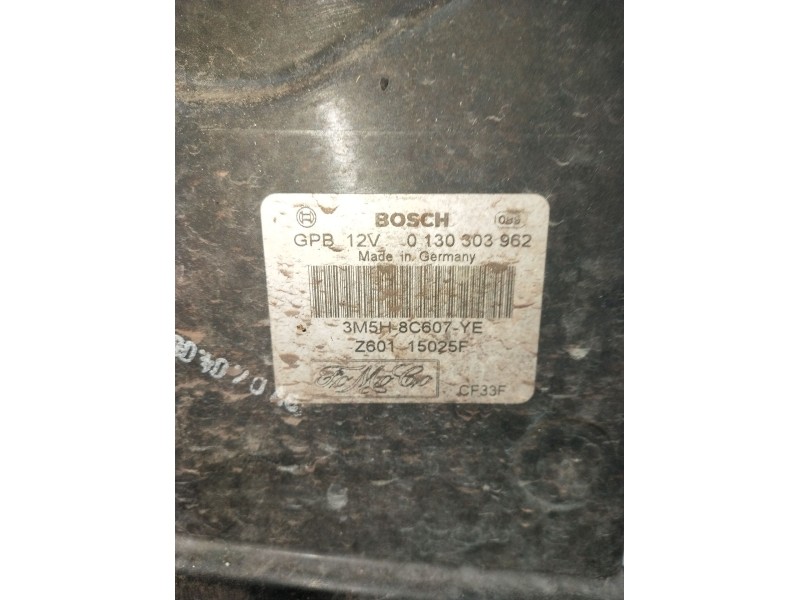 Recambio de electroventilador para mazda 3 (bk) 1.6 (bk14) referencia OEM IAM 3M5H8C607YE 0130303962 2004
