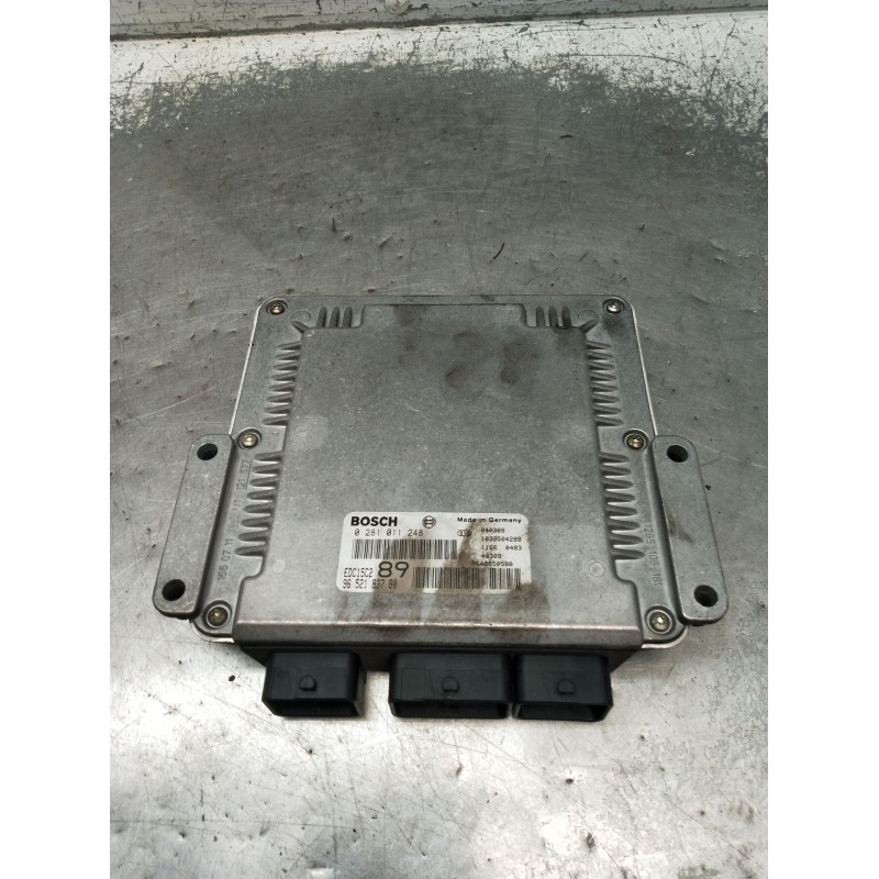 Recambio de centralita motor uce para peugeot 307 break (3e) 2.0 hdi 110 referencia OEM IAM 0281011248 9652183780 9646850580 200