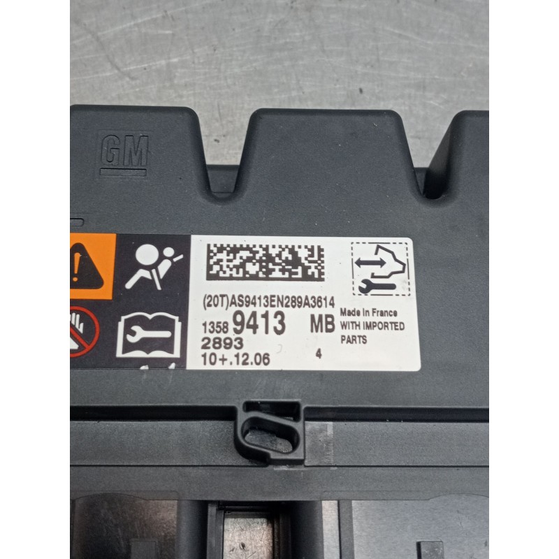 Recambio de centralita airbag para opel meriva b monospace (s10) 1.7 cdti (75) referencia OEM IAM 13589413  2010
