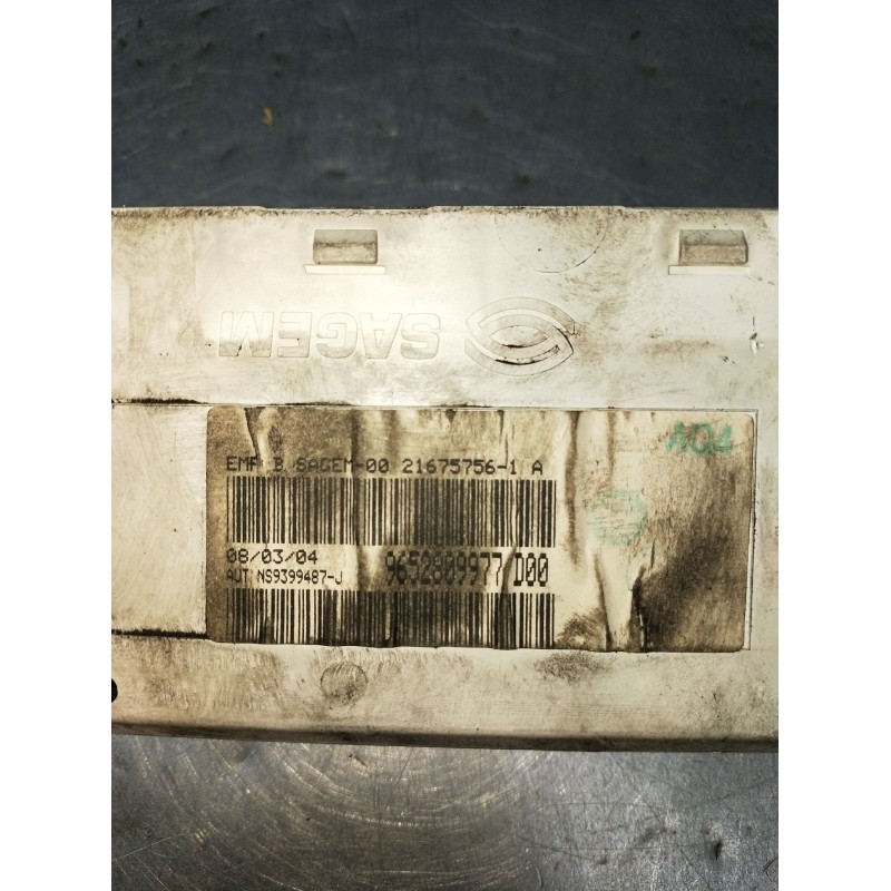 Recambio de pantalla multifuncion para peugeot 307 break (3e) 2.0 hdi 110 referencia OEM IAM   2002