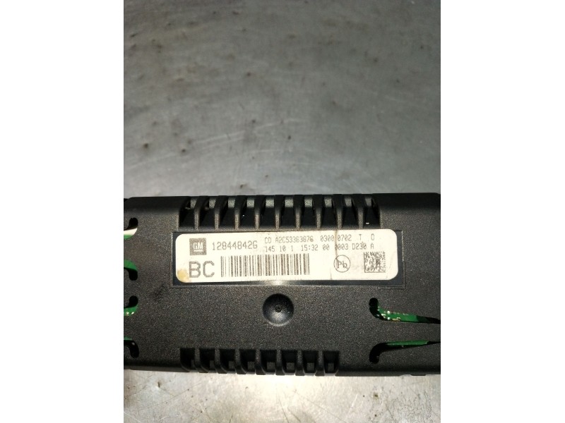 Recambio de pantalla multifuncion para opel insignia a sports tourer (g09) 2.0 cdti (35) referencia OEM IAM 12844842G A2C5336387