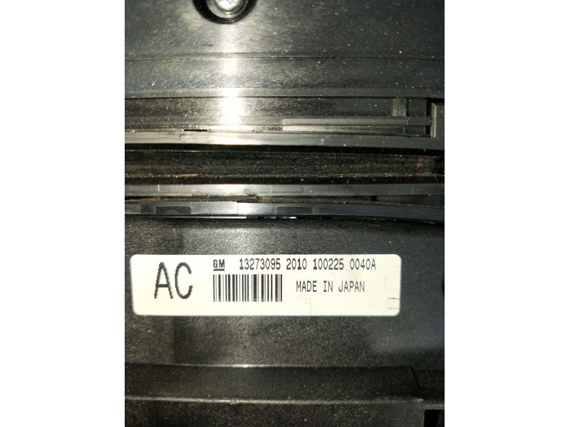 Recambio de mando calefaccion / aire acondicionado para opel insignia a sports tourer (g09) 2.0 cdti (35) referencia OEM IAM 132