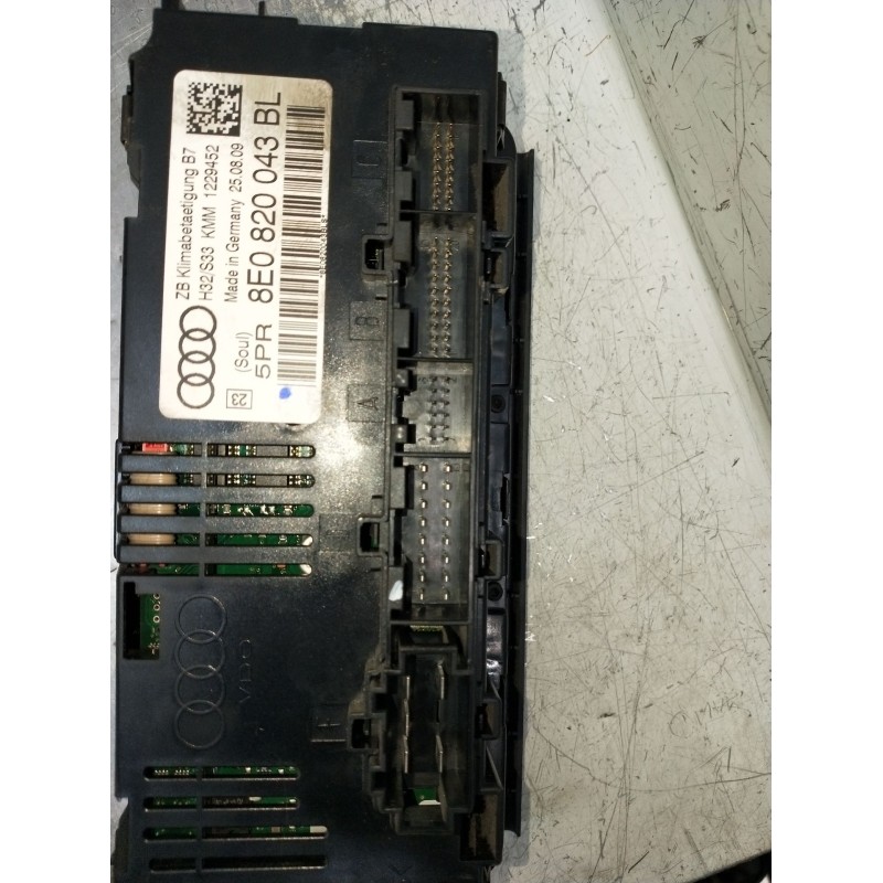 Recambio de mando calefaccion / aire acondicionado para seat exeo st (3r5) 2.0 tdi referencia OEM IAM  8E0820043 2008