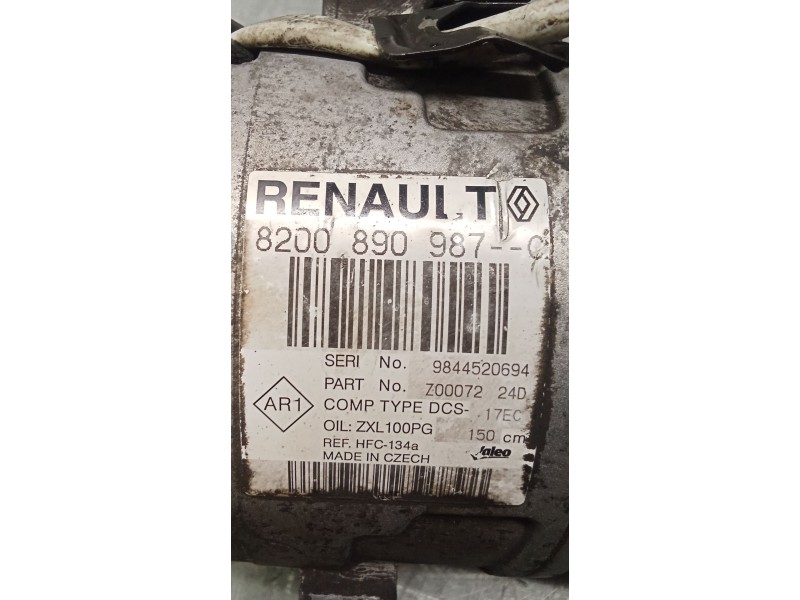 Recambio de compresor aire acondicionado para renault laguna iii (bt0/1) 2.0 dci (bt07, bt0j, bt14, bt1a, bt1s) referencia OEM I
