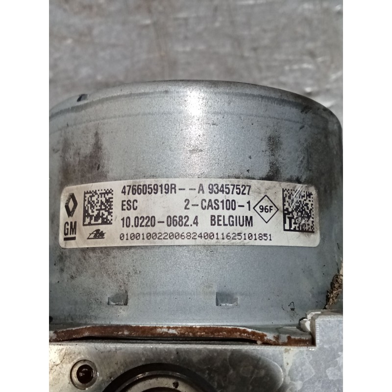Recambio de abs para renault trafic iii furgoneta (fg_) 1.6 dci 95 (fgmj, fgmr) referencia OEM IAM 10091514663 10062531701 A9345