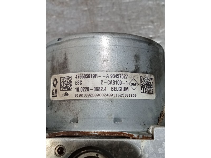 Recambio de abs para renault trafic iii furgoneta (fg_) 1.6 dci 95 (fgmj, fgmr) referencia OEM IAM 10091514663 10062531701 A9345