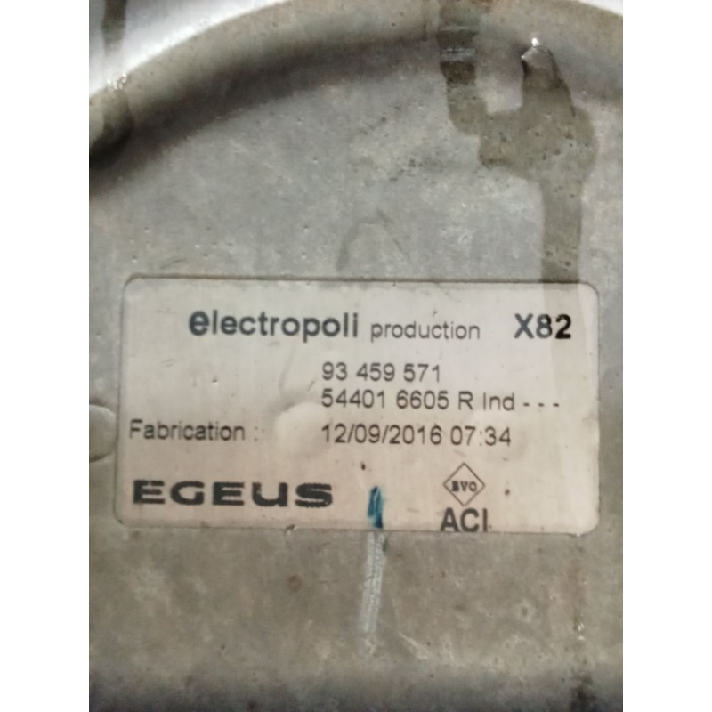 Recambio de puente delantero para renault trafic iii furgoneta (fg_) 1.6 dci 95 (fgmj, fgmr) referencia OEM IAM 93459571 5440166