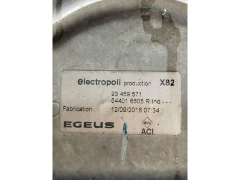 Recambio de puente delantero para renault trafic iii furgoneta (fg_) 1.6 dci 95 (fgmj, fgmr) referencia OEM IAM 93459571 5440166