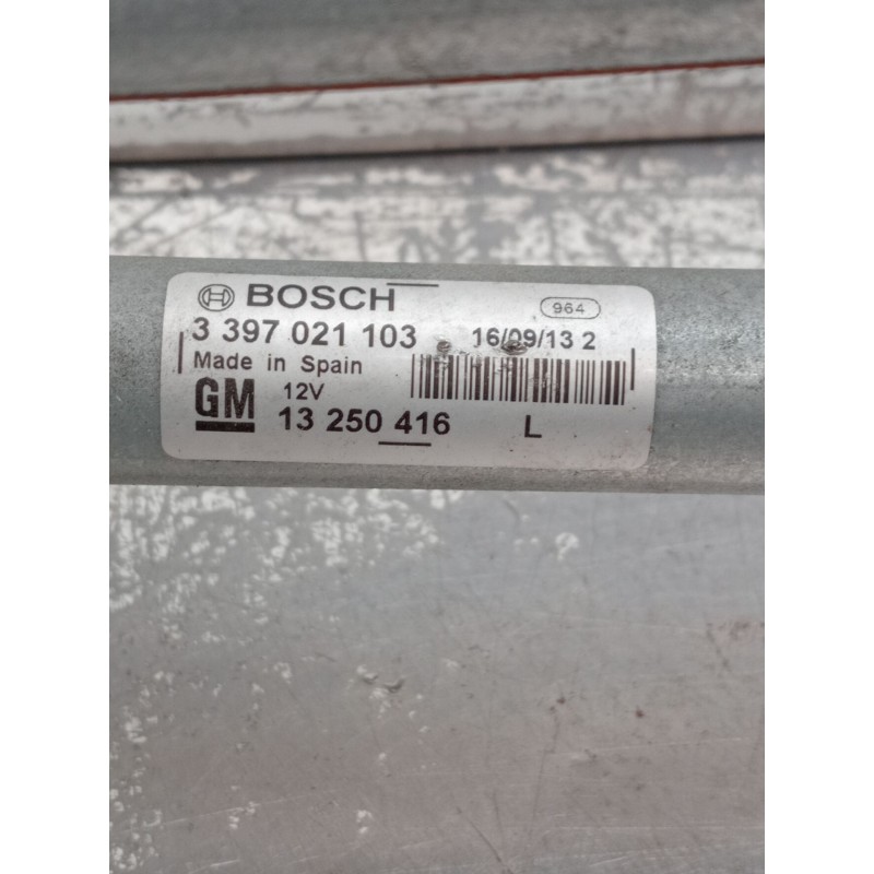 Recambio de motor limpia delantero para opel meriva b monospace (s10) 1.7 cdti (75) referencia OEM IAM 3397021103 13250416 2010