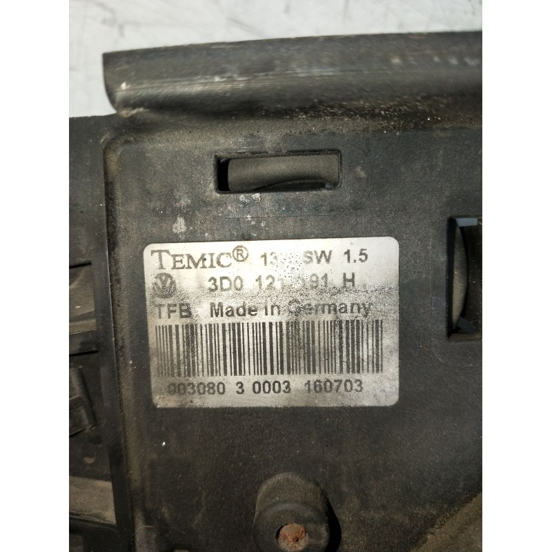 Recambio de electroventilador para volkswagen phaeton (3d2/3d8) tdi v10 (4 asientos) referencia OEM IAM 3D0121991H  2002