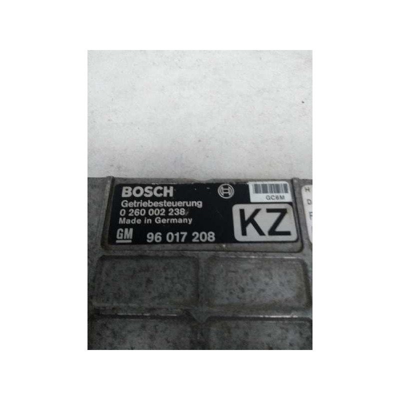 Recambio de centralita cambio automatico para opel senator b 3.0 cat referencia OEM IAM 0260002238 96017208 KZ
