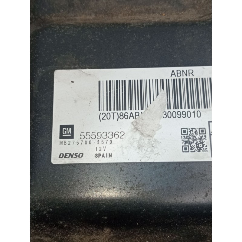 Recambio de centralita motor uce para opel meriva b monospace (s10) 1.7 cdti (75) referencia OEM IAM MB2757003570 55593362 2010
