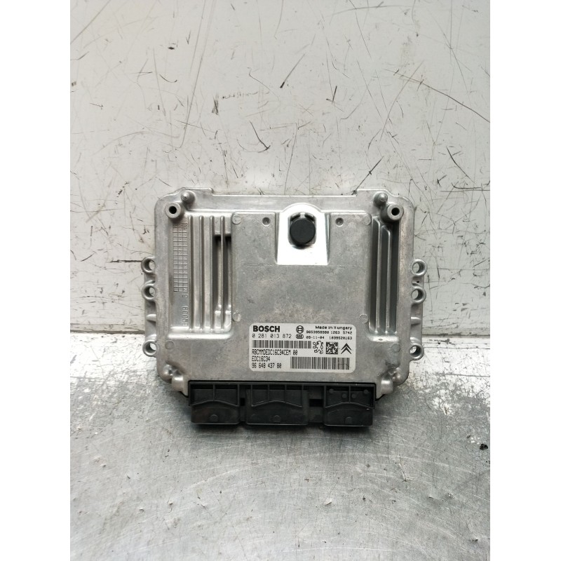 Recambio de centralita motor uce para peugeot 308 i (4a_, 4c_) 1.6 hdi referencia OEM IAM 0281013872 9664843780 EDC16C34 2007