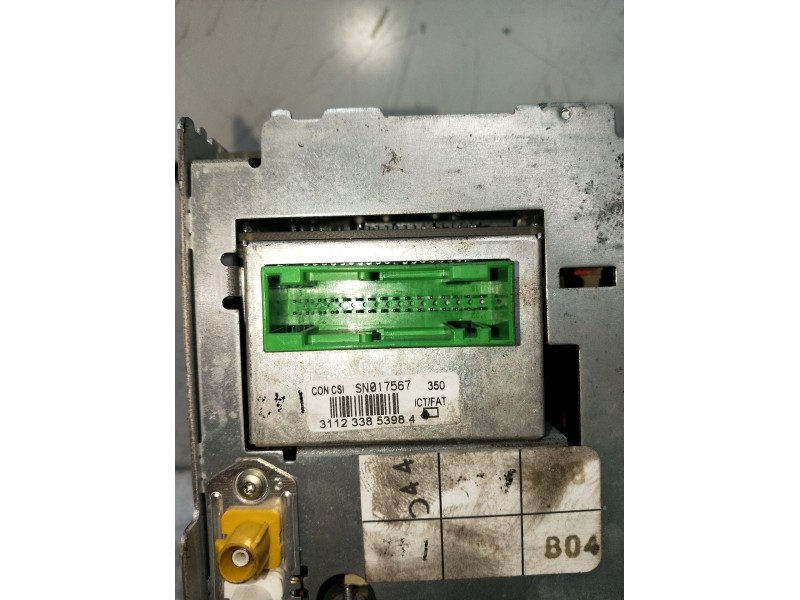 Recambio de sistema audio / radio cd para volkswagen phaeton (3d2/3d8) tdi v10 (4 asientos) referencia OEM IAM 3D0035007AB A2C53
