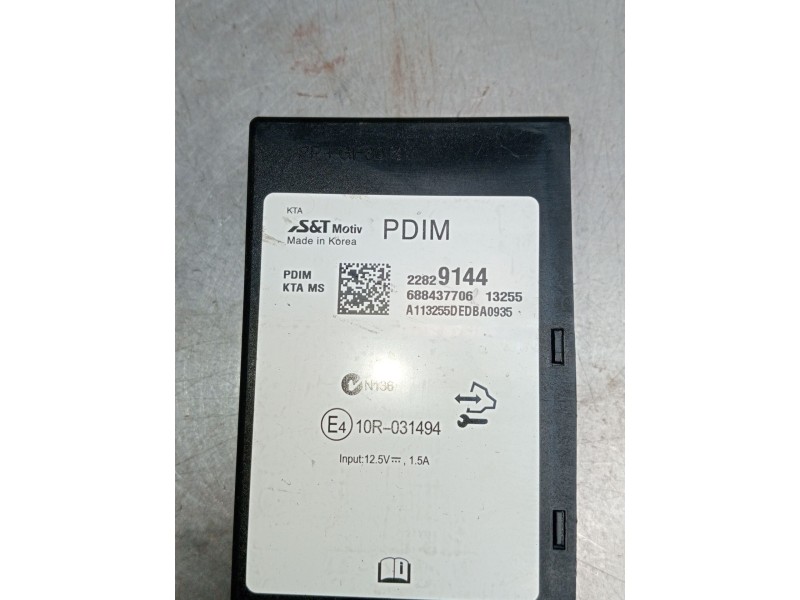 Recambio de modulo electronico para opel meriva b monospace (s10) 1.7 cdti (75) referencia OEM IAM 22829144 688437706 A113255DED