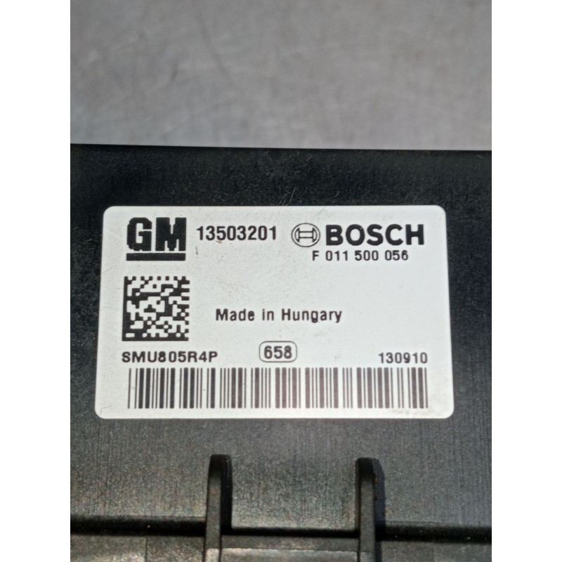 Recambio de resistencia calefaccion para opel meriva b monospace (s10) 1.7 cdti (75) referencia OEM IAM 13503201 F011500056 2010