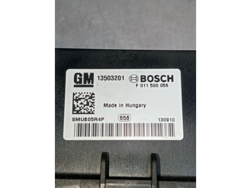 Recambio de resistencia calefaccion para opel meriva b monospace (s10) 1.7 cdti (75) referencia OEM IAM 13503201 F011500056 2010