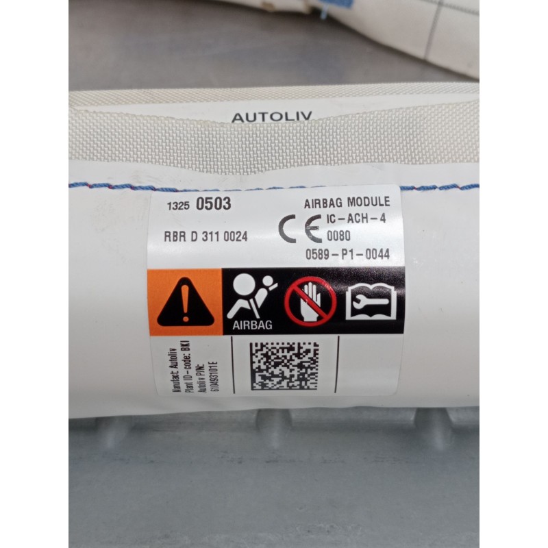 Recambio de airbag cortina delantero derecho para opel meriva b monospace (s10) 1.7 cdti (75) referencia OEM IAM   