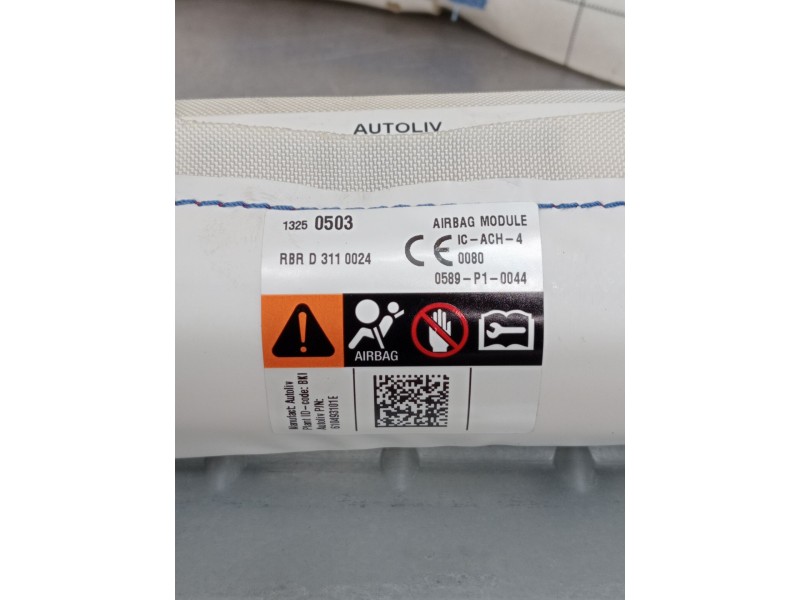Recambio de airbag cortina delantero derecho para opel meriva b monospace (s10) 1.7 cdti (75) referencia OEM IAM   