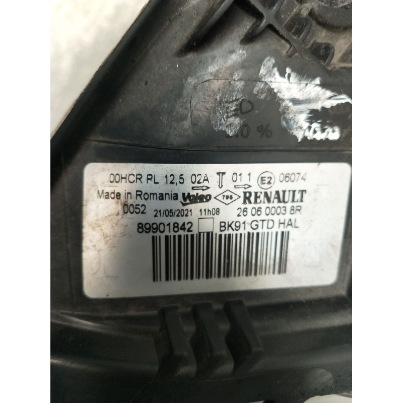 Recambio de faro izquierdo para renault laguna iii (bt0/1) 2.0 dci (bt07, bt0j, bt14, bt1a, bt1s) referencia OEM IAM 89901842  2