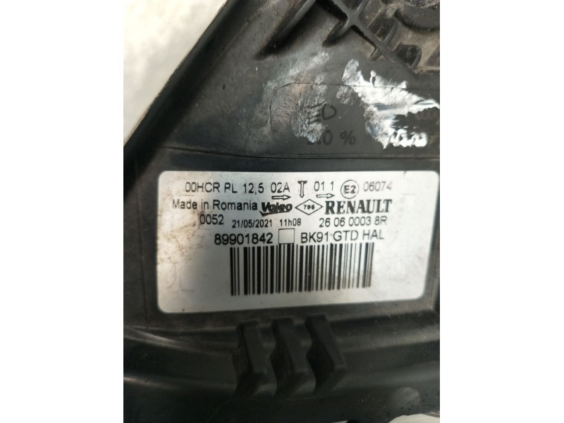 Recambio de faro izquierdo para renault laguna iii (bt0/1) 2.0 dci (bt07, bt0j, bt14, bt1a, bt1s) referencia OEM IAM 89901842  2