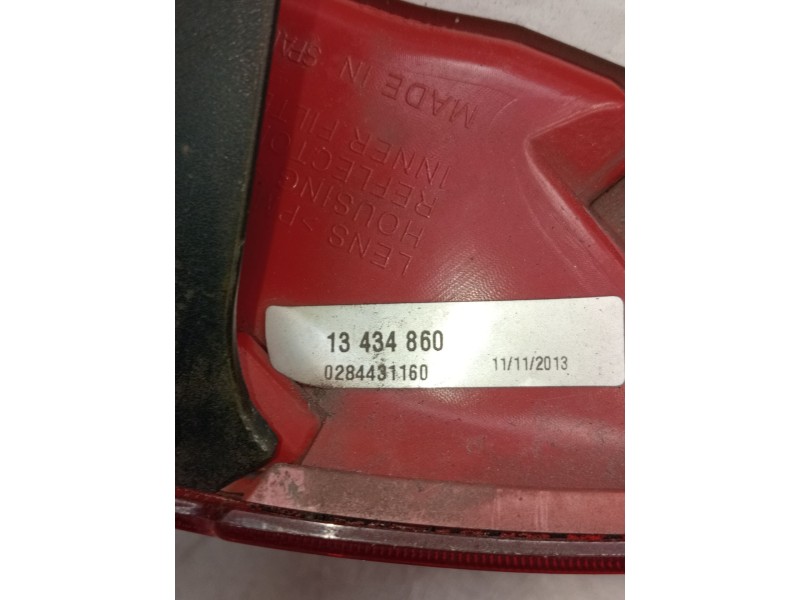 Recambio de piloto trasero derecho para opel meriva b monospace (s10) 1.7 cdti (75) referencia OEM IAM   