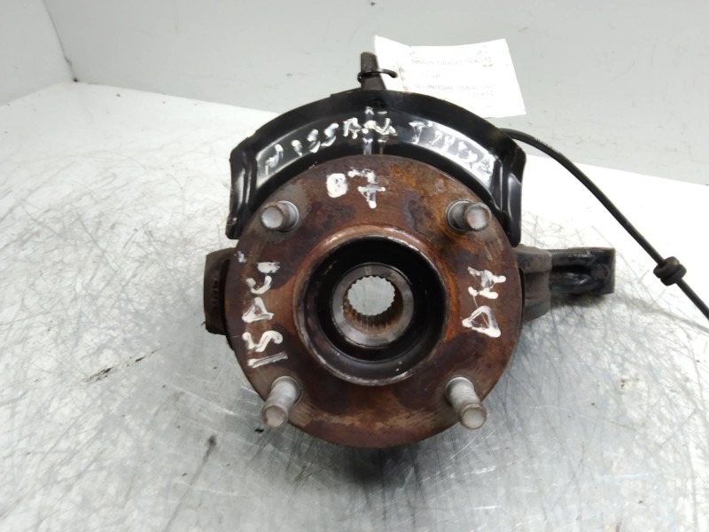 Recambio de mangueta delantera derecha para nissan tiida (c11x/sc11x) 1.5 dci turbodiesel cat referencia OEM IAM   