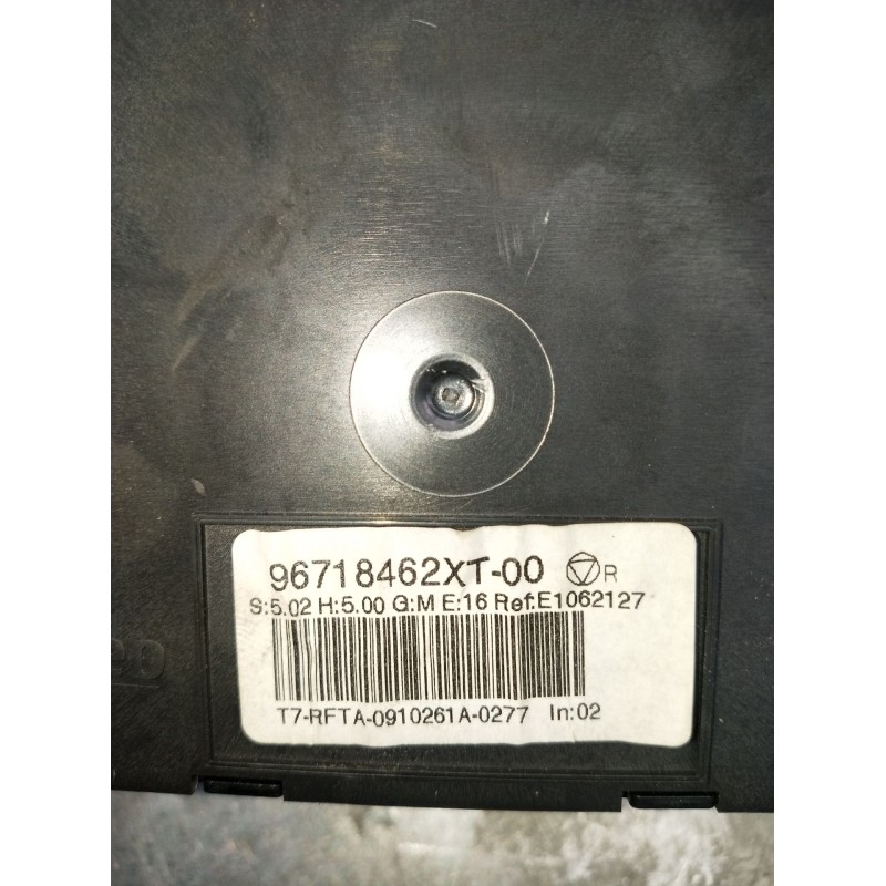 Recambio de mando calefaccion / aire acondicionado para peugeot 308 i (4a_, 4c_) 1.6 hdi referencia OEM IAM 96718462XT  2007