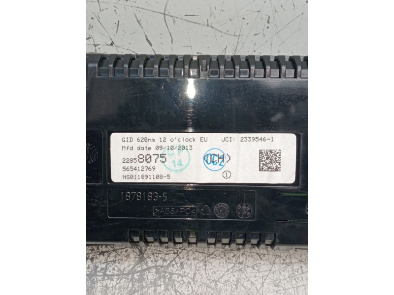 Recambio de pantalla multifuncion para opel meriva b monospace (s10) 1.7 cdti (75) referencia OEM IAM 22858075 565412769 2010