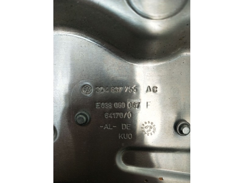 Recambio de elevalunas delantero izquierdo para volkswagen phaeton (3d2/3d8) tdi v10 (4 asientos) referencia OEM IAM 3D4837755 4