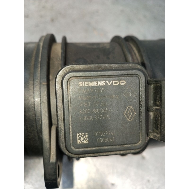 Recambio de caudalimetro para renault laguna iii (bt0/1) 2.0 dci (bt07, bt0j, bt14, bt1a, bt1s) referencia OEM IAM 8200280065 5W