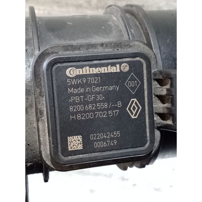 Recambio de caudalimetro para renault scénic iii (jz0/1_) 1.5 dci (jz02, jz0r) referencia OEM IAM 8200682558B H8200702517 5WK970