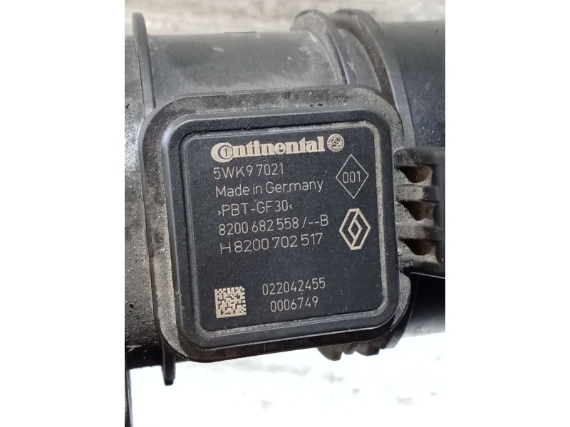 Recambio de caudalimetro para renault scénic iii (jz0/1_) 1.5 dci (jz02, jz0r) referencia OEM IAM 8200682558B H8200702517 5WK970